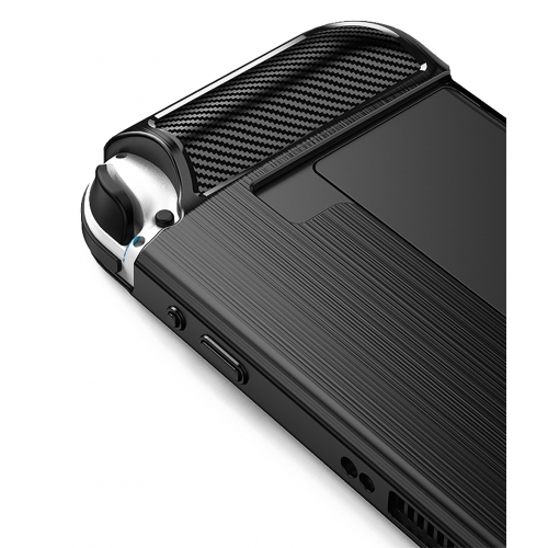 Etui wzmocniony pokrowiec futerał do Nintendo Switch OLED 7.0 Carbon